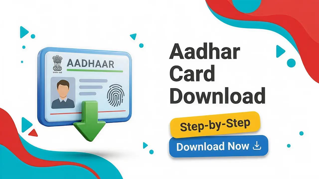 Featured image for Aadhaar Card Download: How to Download e-Aadhaar PDF Online (2026)