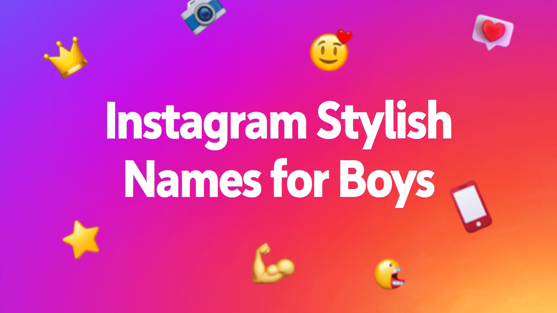 Instagram Stylish Names for Boys - 300+ Attitude & Cool Names (2026)