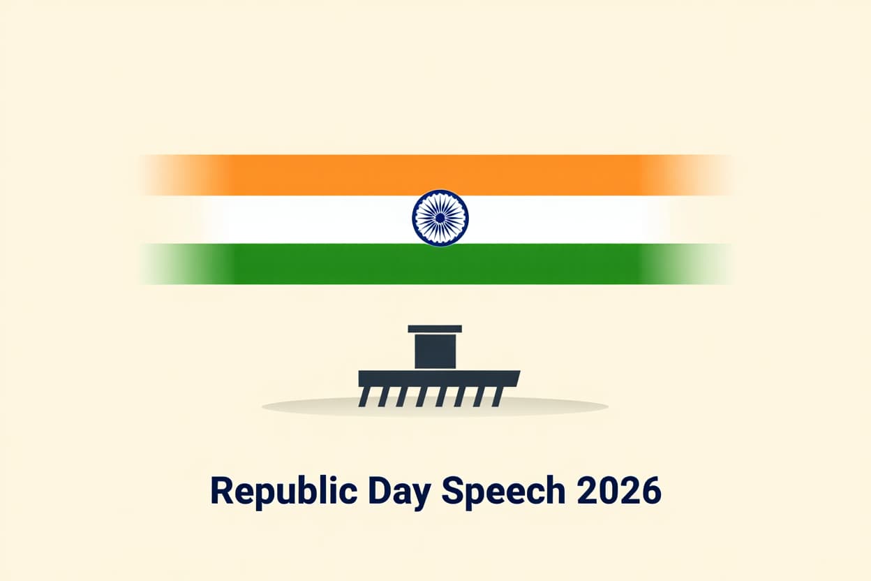 Republic Day Speech in Hindi 2026 (26 जनवरी पर भाषण)
