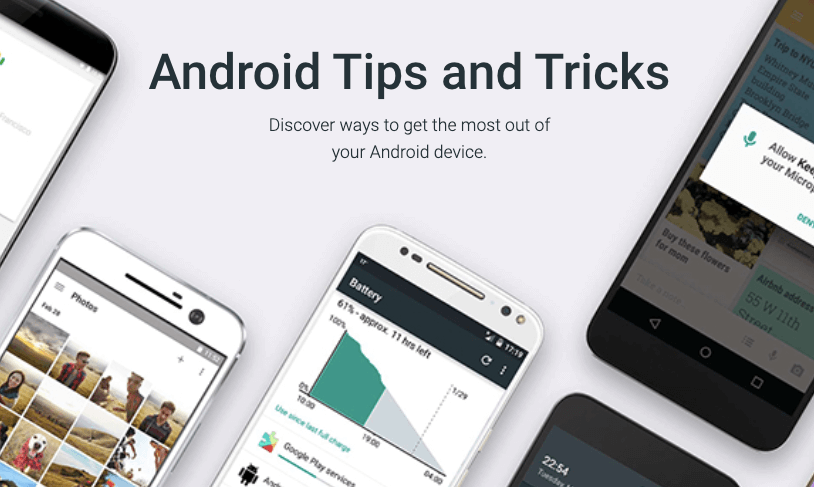 Top 10 Android Tips and Tricks